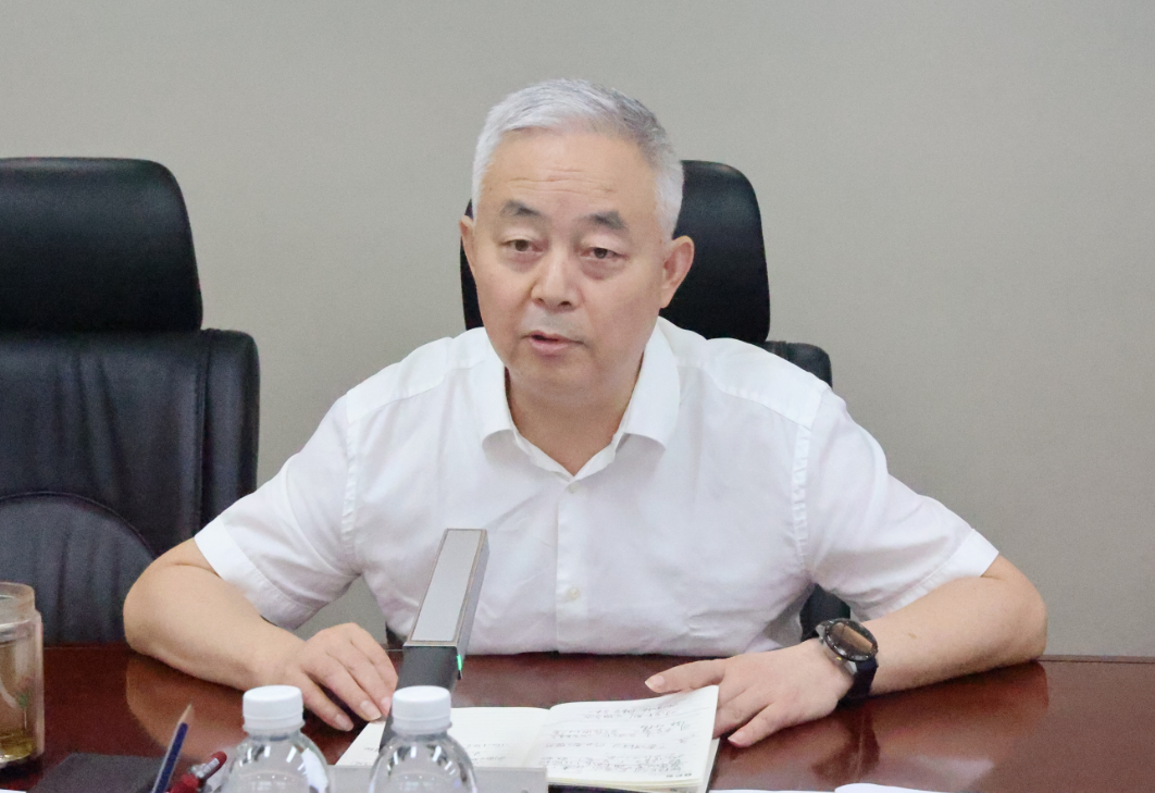 中國礦產(chǎn)資源集團(tuán)黨組書記、董事長姚林一行來陜鋼集團(tuán)調(diào)研考察