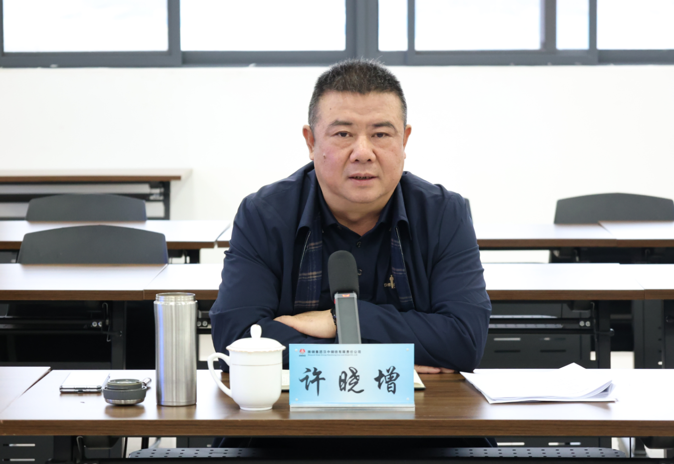 許曉增到漢鋼公司調(diào)研生產(chǎn)經(jīng)營(yíng)工作
