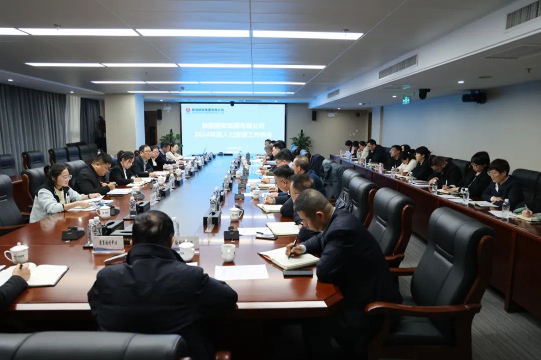 凝聚人力資源力量 助推企業(yè)高質量發(fā)展—陜鋼集團召開2024年度人力資源工作例會